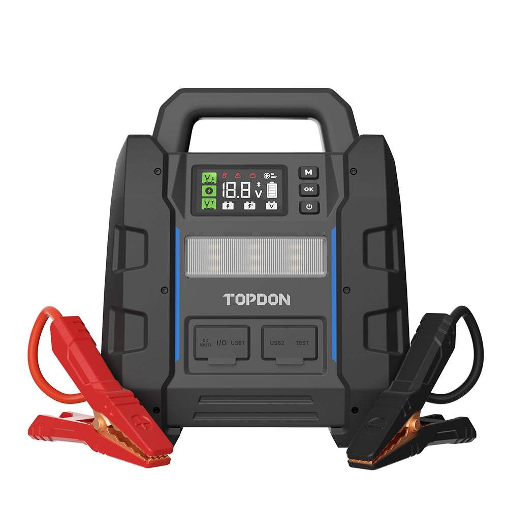 Battery Jump starter - Topdon V4500 Plus Power Bank 32000mAh & Booster - Battery Jump Starter - TOPDON V4500 Plus Power Bank & Booster 32000mah