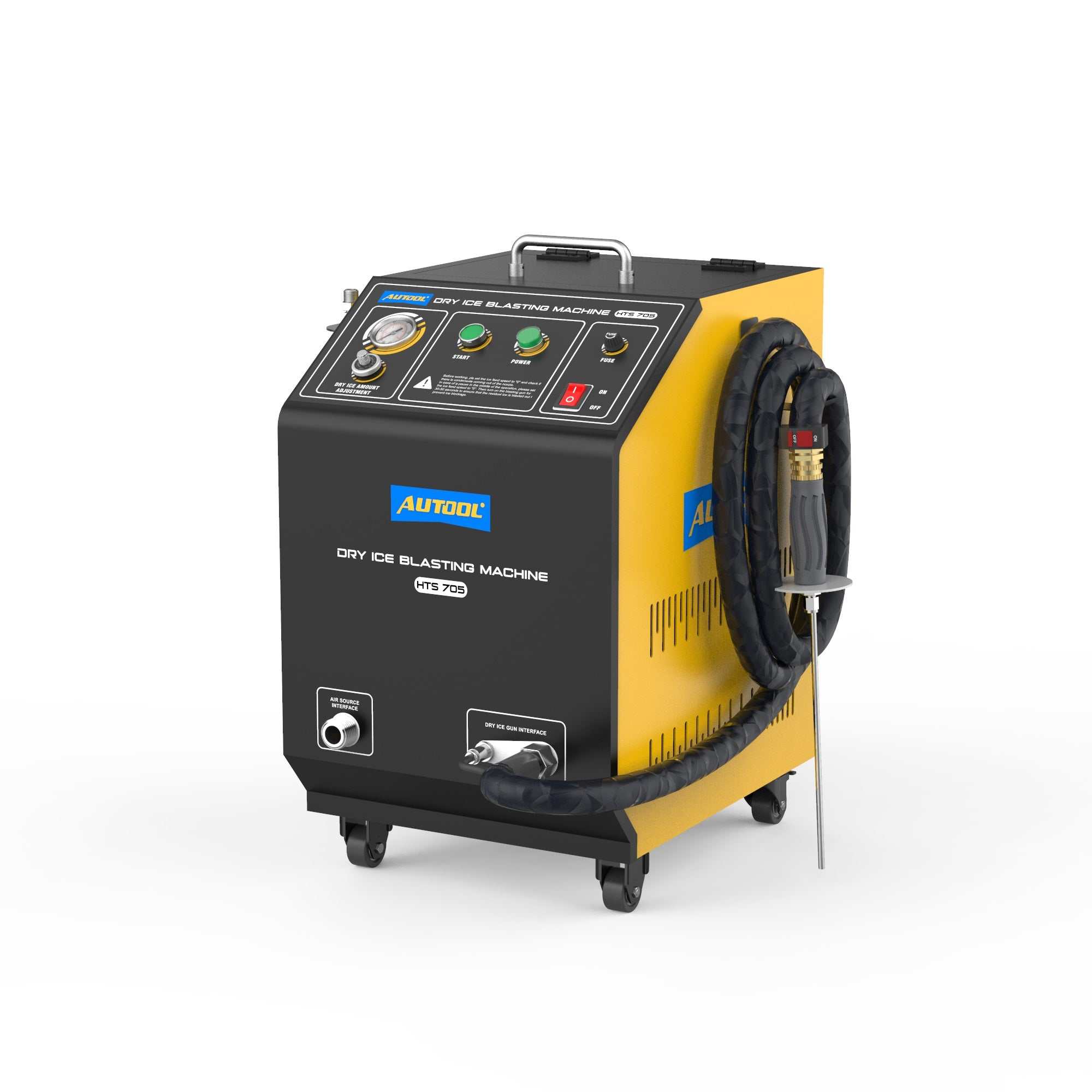 AUTOOL HTS705 Dry Ice Cleaning Machine dry ice blasting machine - Dry Ice Blasting Machine-AUTOOL HTS705 High Efficiency Cleaner machine