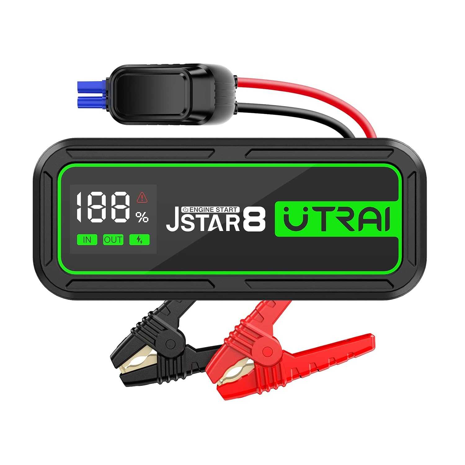 Utrai JS-8 12V Jump Starter Power Bank 3000A Peak Current 20000mah Portable battery jumper - Portable Battery Jumper - Utrai JS-8 12V 3000A Power Bank super fast