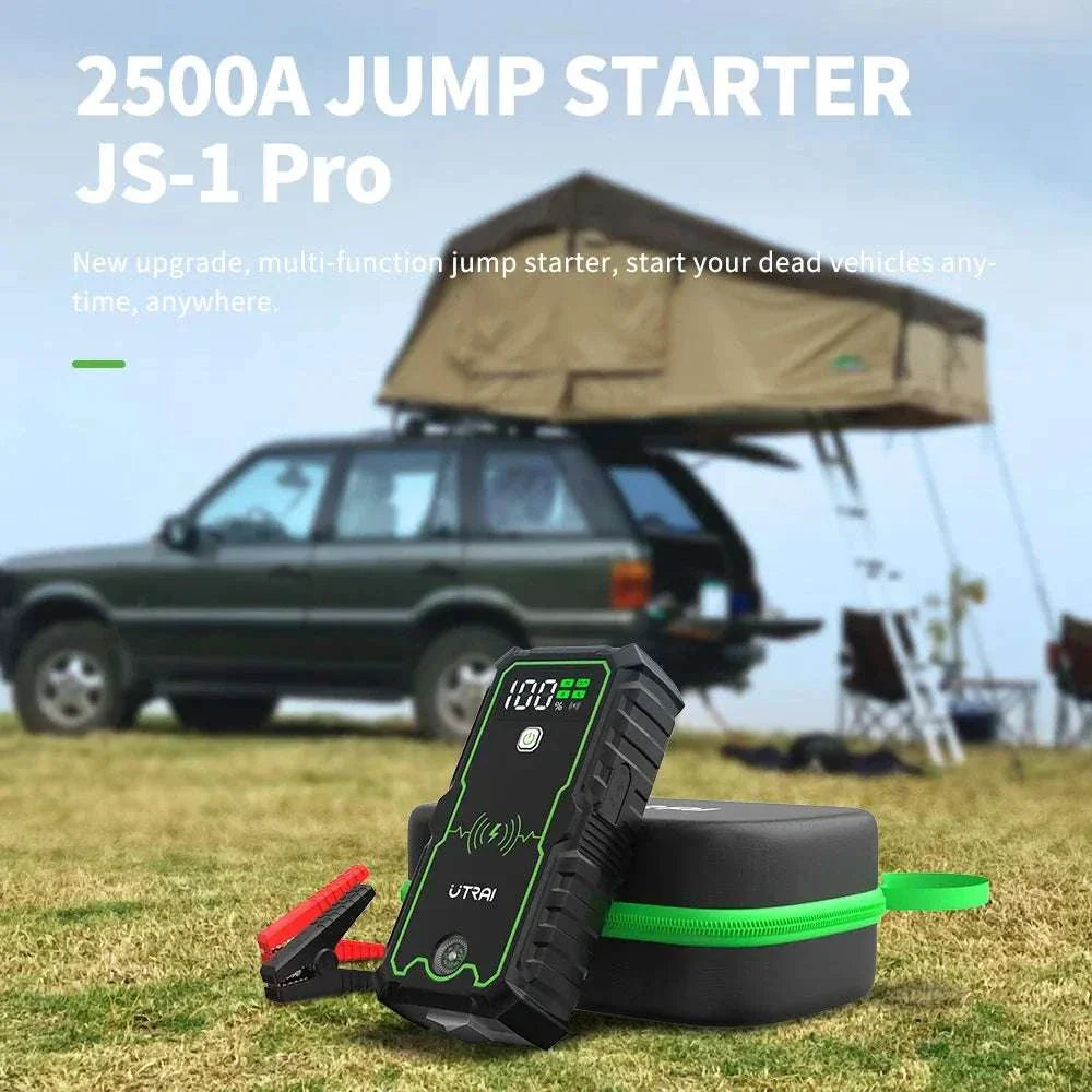 UTRAI JS-1 PRO 12V Battery jump starter Power Pack,2500Amp 16000mAh - Battery Jump Starter UTRAI JS-1 PRO 12V 2500Amp 16000mAh Power Pack