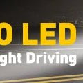 AUXITO H4 LED Headlight Bulb Motorcycle 9003 HB2 LED Light 6000K White for High - SAFE DRIVES