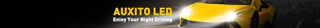 AUXITO H4 LED Headlight Bulb Motorcycle 9003 HB2 LED Light 6000K White for High - SAFE DRIVES