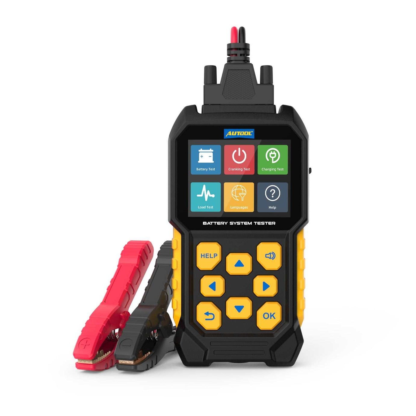 AUTOOL BT460 Car Battery Load Tester for 12V 24V - Car Battery Load Tester-AUTOOL BT460 for 12V/24V Vehicles for accurate