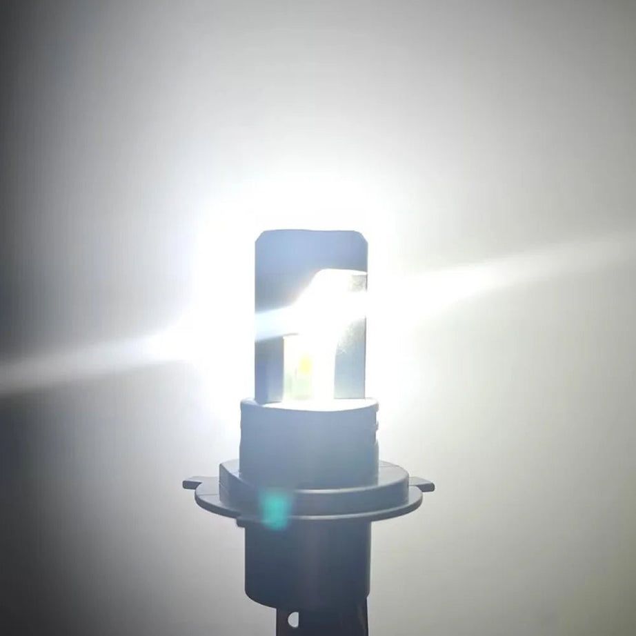 AUXITO CAR Dual Color White Amber Yellow H4 9003 LED Headlight Bulb - SAFE DRIVES