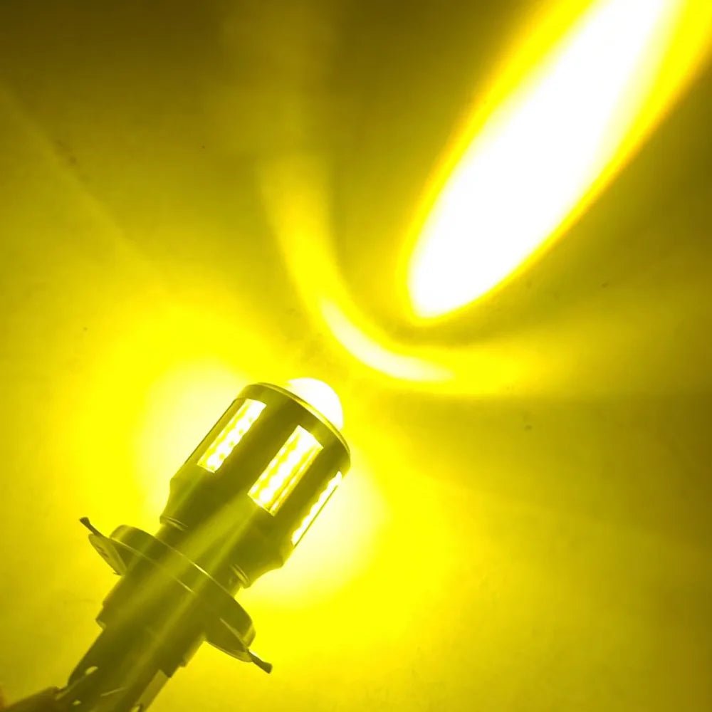 AUXITO H4 LED Headlight Bulb Motorcycle 9003 HB2 LED Light 6000K White for High - SAFE DRIVES