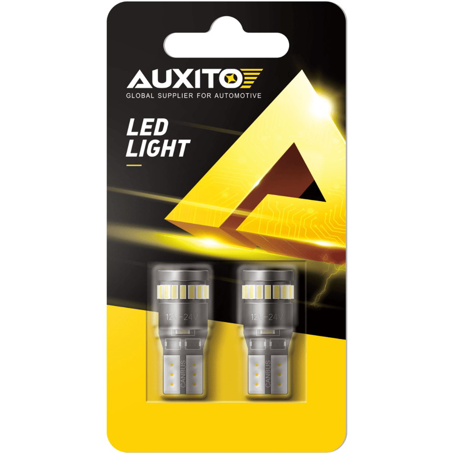 Car LED Interior Light License Plate Light Kit 194 LED Bulb, 6000K White for CAR - SAFE DRIVES