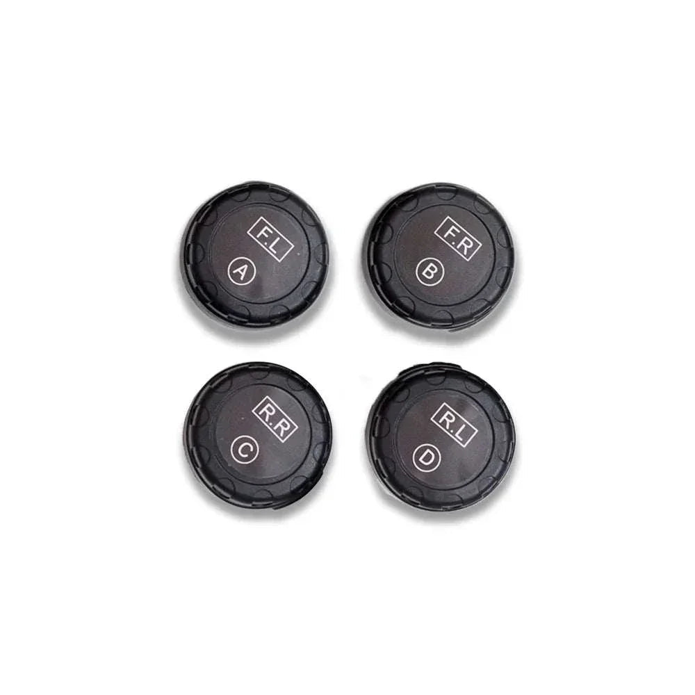 CAR Solar Power Tpms Wireless Automatic tire pressure monitoring system - EXTERNAL SENSOR - SAFE DRIVES