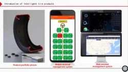 Fleet tracking TRUCK INTELLIGENT TIRE MANAGEMENT SYSTEM REAL TIME 4G GPS TRACKING T - BOX RECEIVER BLUETOOTH - SAFE DRIVES