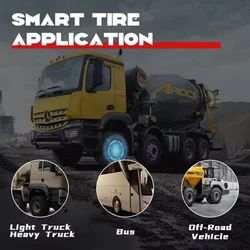 Fleet tracking TRUCK INTELLIGENT TIRE MANAGEMENT SYSTEM REAL TIME 4G GPS TRACKING T - BOX RECEIVER BLUETOOTH - SAFE DRIVES