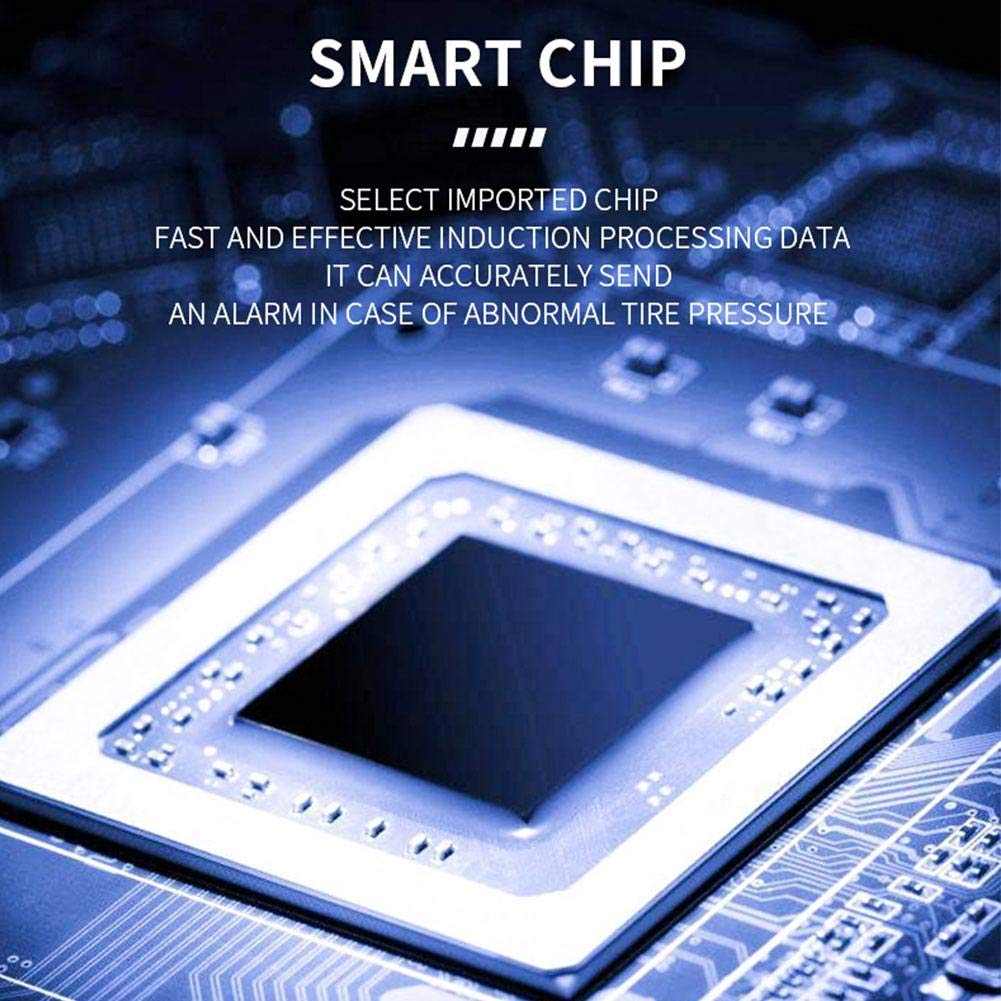 Motorcycle tpms Tire Pressure Monitoring System Solar Power with 2 External Sensor - SAFE DRIVES