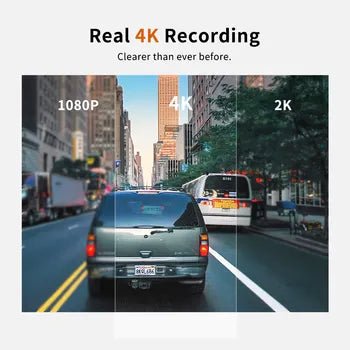 THIEYE 4K Front And Rear dash cam front and rear Video Recorder Dashcam With Night Vision Dashcam - SAFE DRIVES