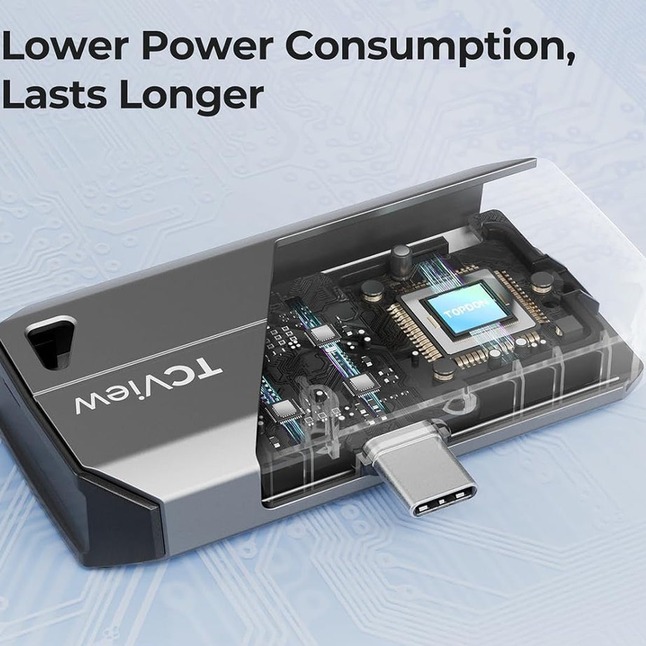 TOPDON TS001 Thermal Imaging Camera for Android - 9mm Lens, 500M Range, 256x192 IR Resolution - SAFE DRIVES-