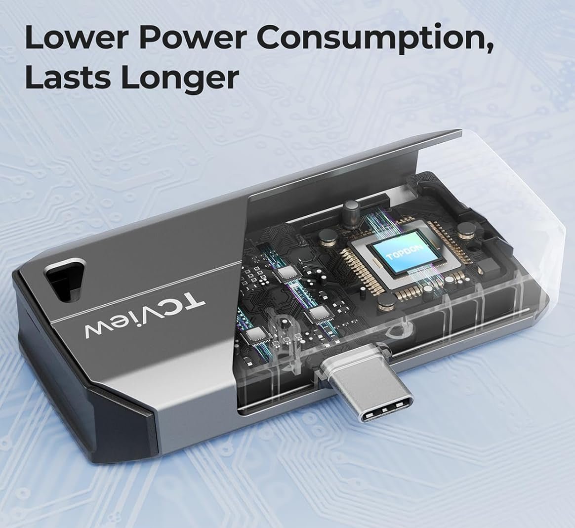 TOPDON TS001 Thermal Imaging Camera for Android - 9mm Lens, 500M Range, 256x192 IR Resolution - SAFE DRIVES-