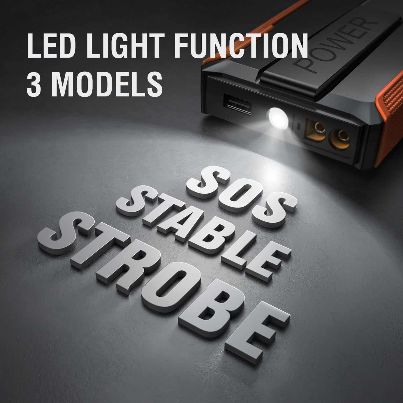 UTRAI T1 Car Jump Starter Power bank 2000A Peak Current Jump Starter 13200Mah - SAFE DRIVES